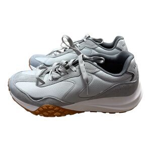 NEW SKECHERS Men's Fury Retro Jogger Sneaker Grey size 8.5